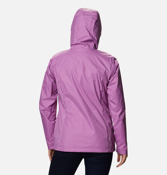 Columbia Arcadia II Rain Jacket Pink For Women's NZ30671 New Zealand